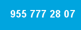 955 777 28 07 955 777 28 07